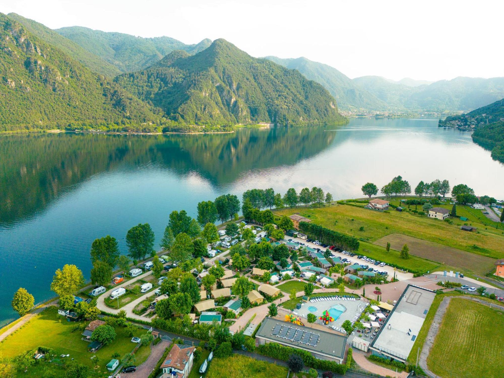 אנפו Lago Idro Glamping Boutique מראה חיצוני תמונה